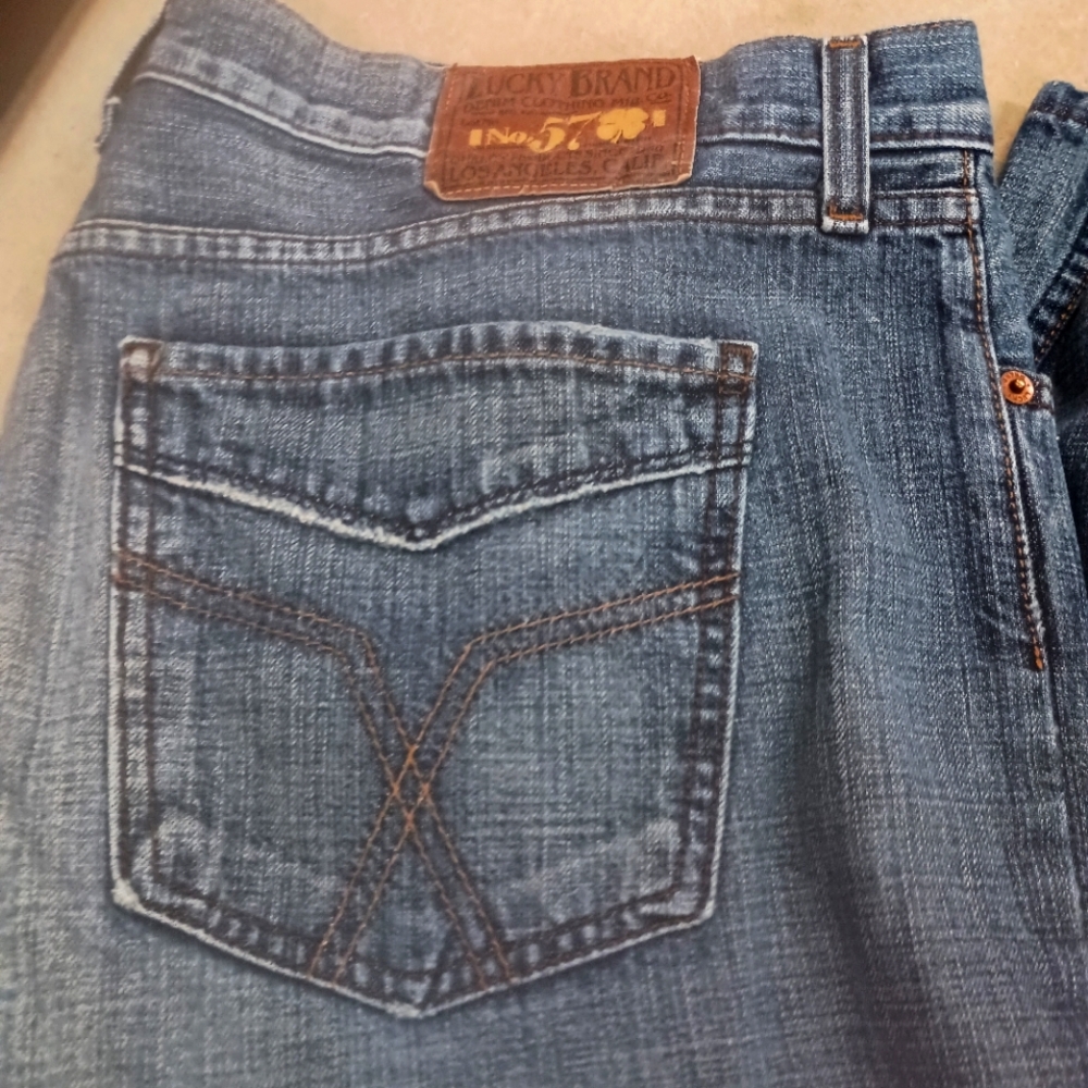 Lucky Brand MENS 36 Vintage SANTA FE STYLE  Jeans HTF RARE $$